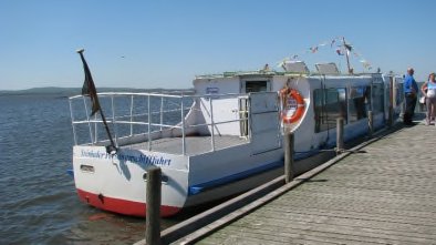 Boot f�r die �berfahrt zur Festungsinsel Wilhelmstein